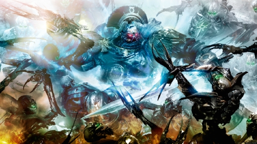Necroni proti vesmírným mariňákům Necroni proti vesmírným mariňákům