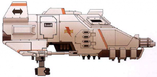 Land Speeder Tempest - Bílé Jizvy