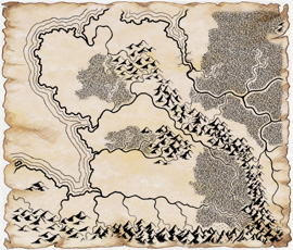 Mapa Bretonnie