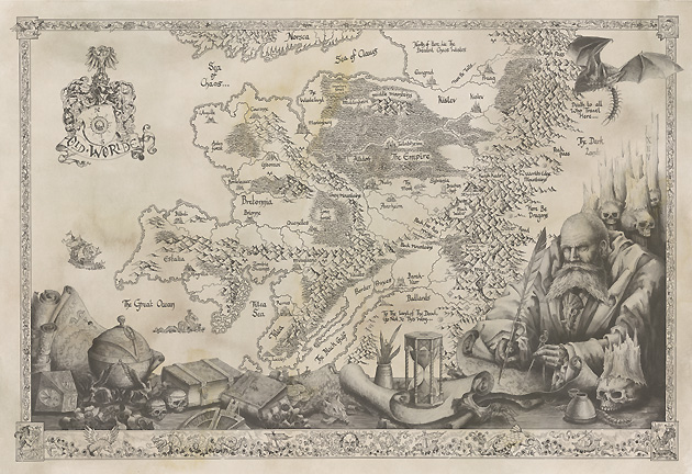 Mapa Starého světa