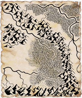 Mapa lesa Athel Loren