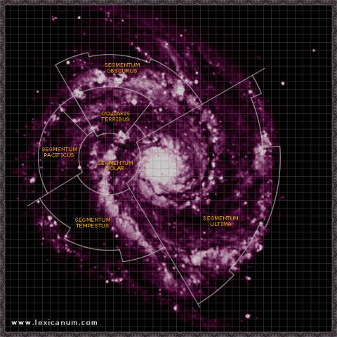Mapa Galaxie
