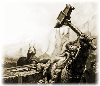 Alaric při práci