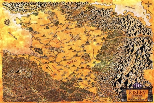 Mapa Kislevu
