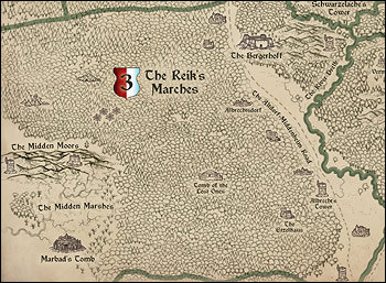 Mapa Reikských močálů