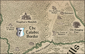 Mapa Talabecského pohraničí